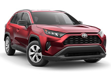 Car Hire Bury - RAV4 Automatic - car hire Bury